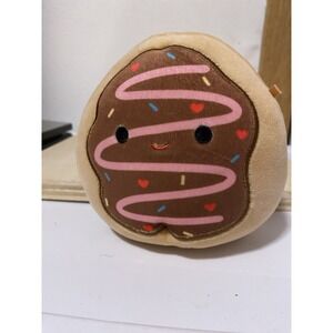 Squishmallow Deja Chocolate Sprinkles Frosted Donut Plush 8" Stuffed Soft Toy
